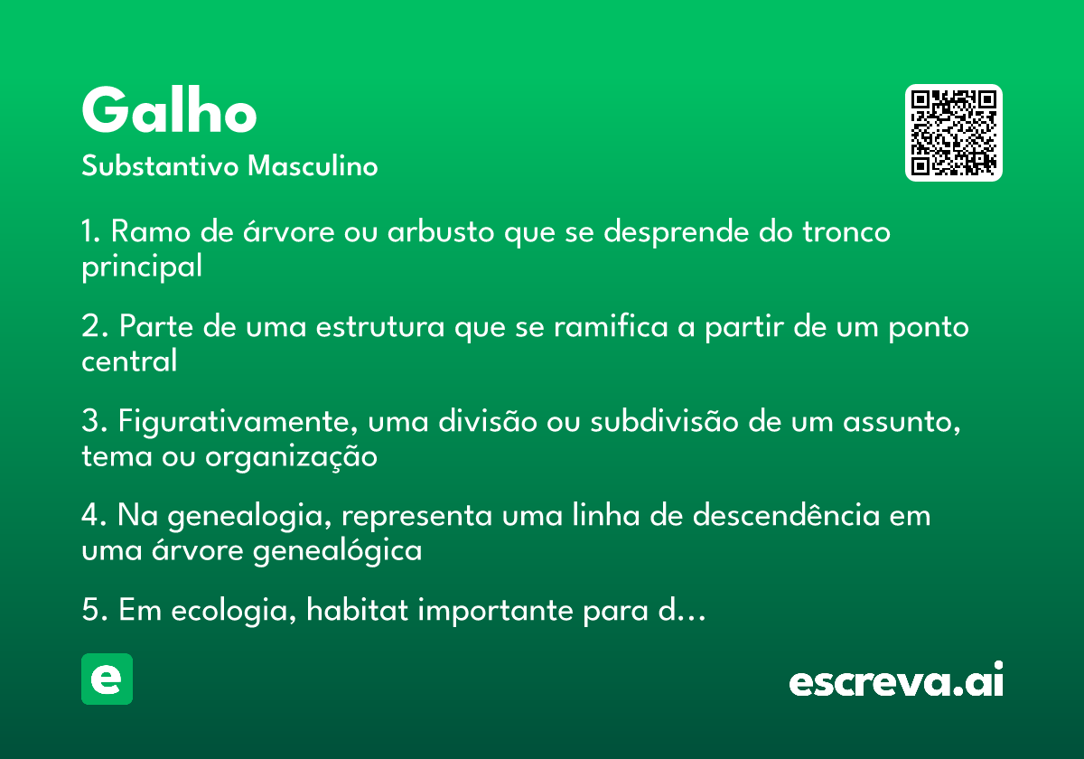 galho