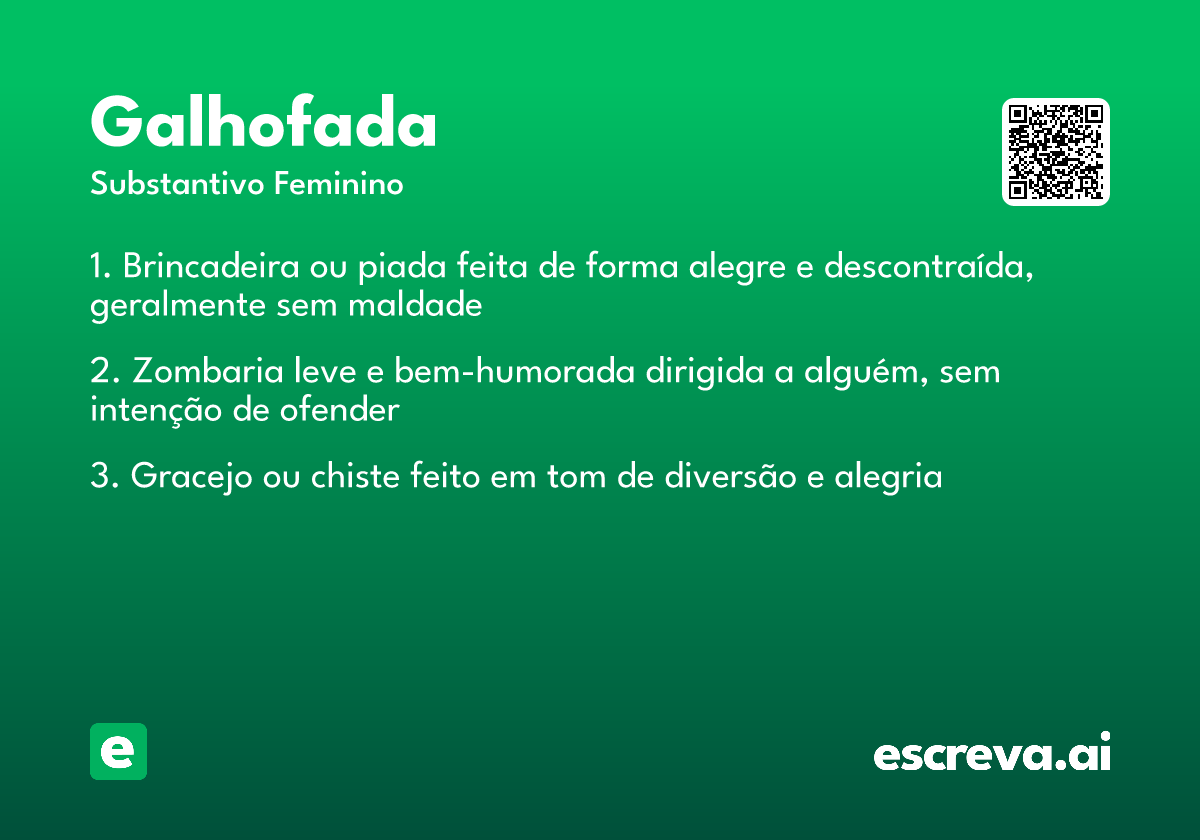 galhofada