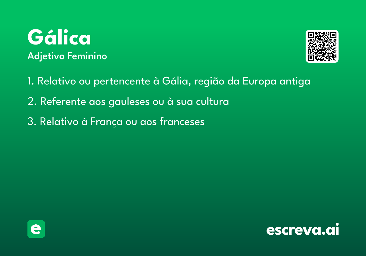 gálica
