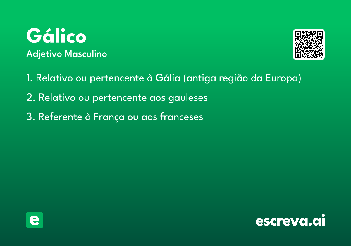 gálico