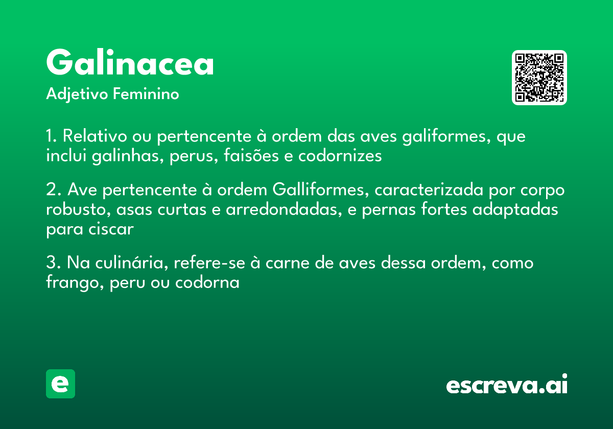 galinacea
