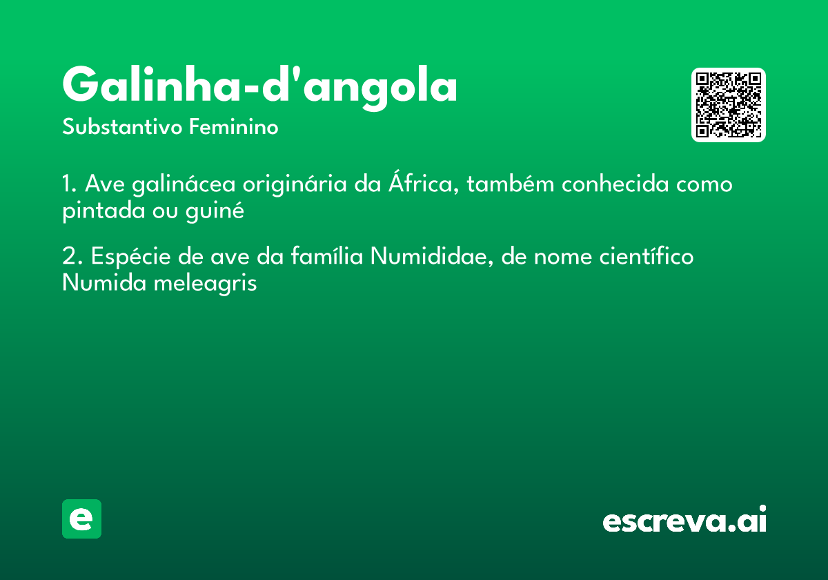 galinha-d’angola