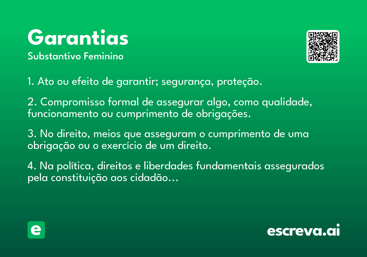 garantias