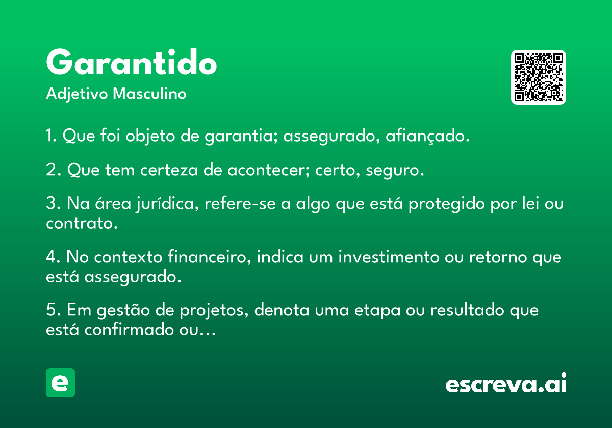 garantido