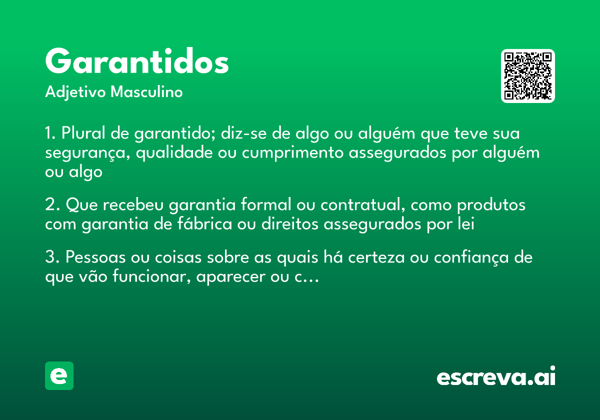 garantidos