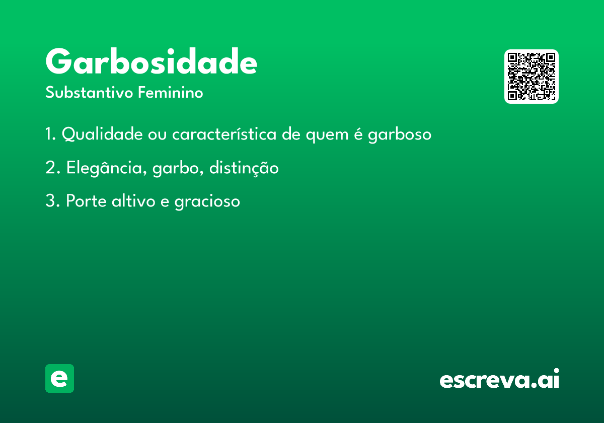 garbosidade