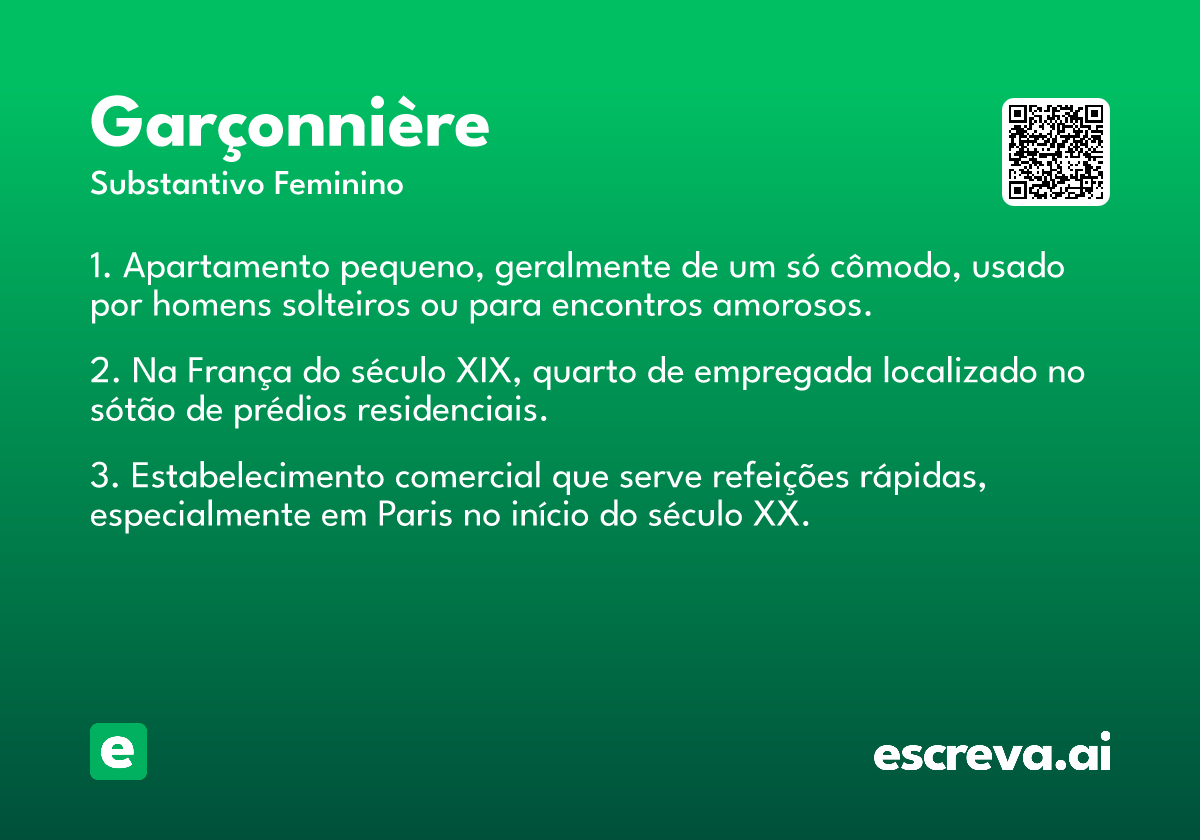 garçonnière