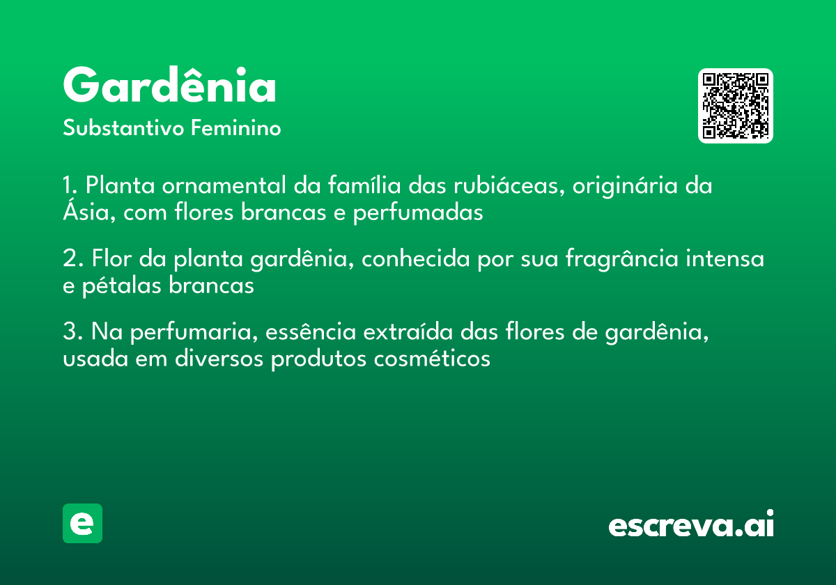 gardênia