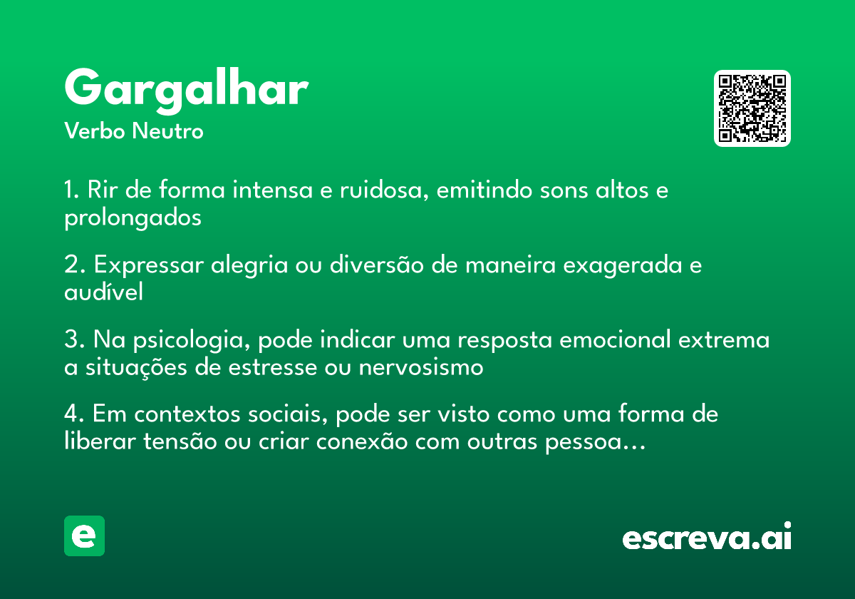 gargalhar