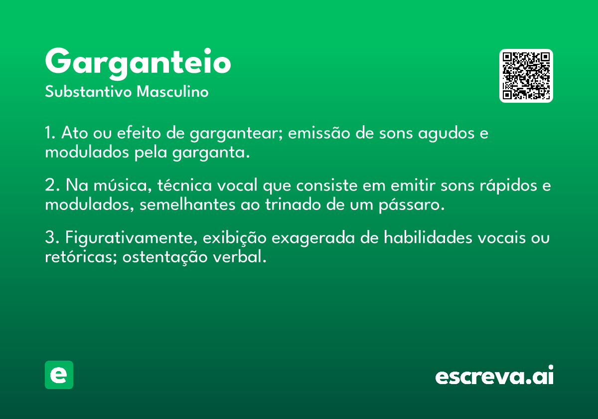 garganteio