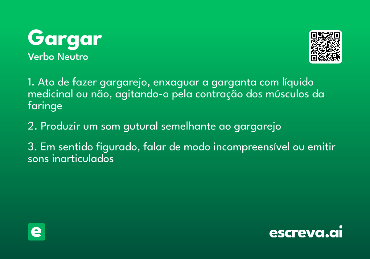 gargar