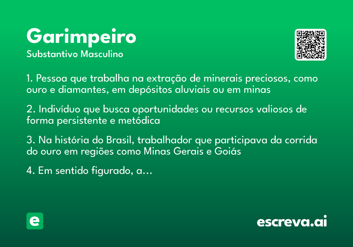 garimpeiro