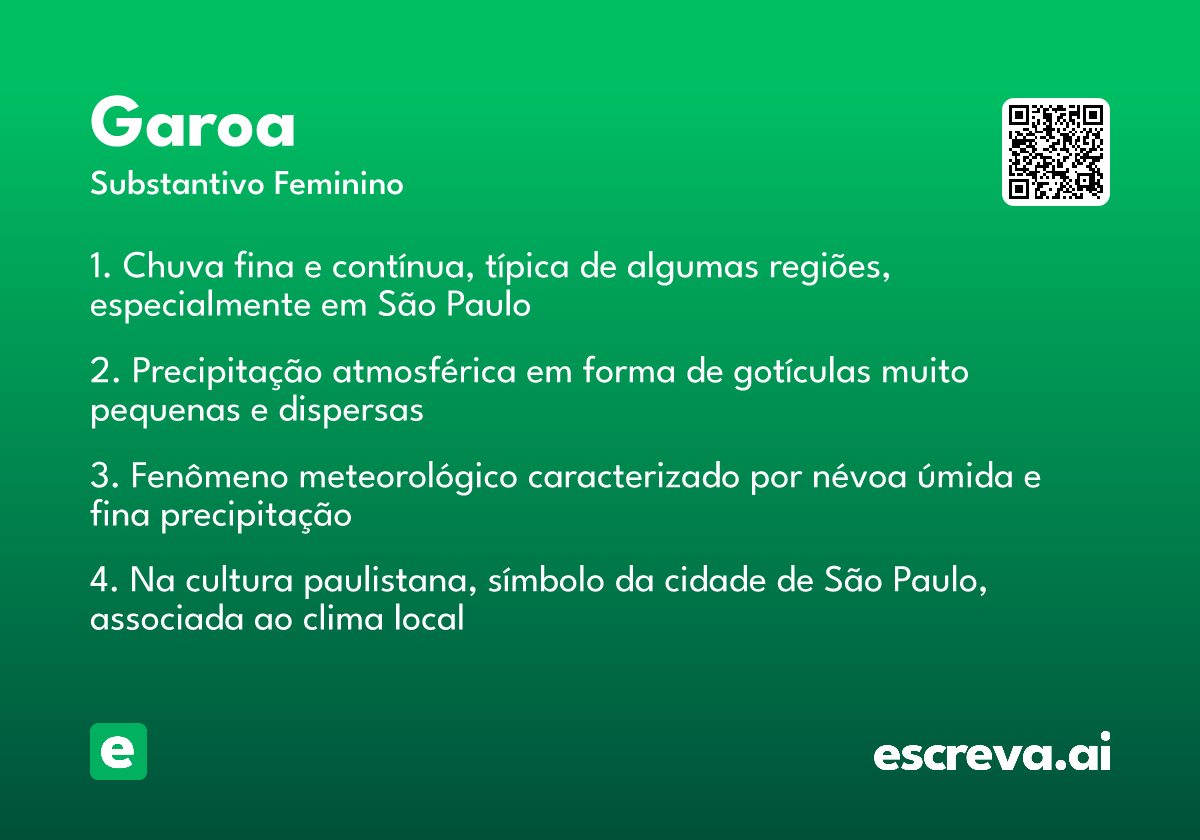 garoa