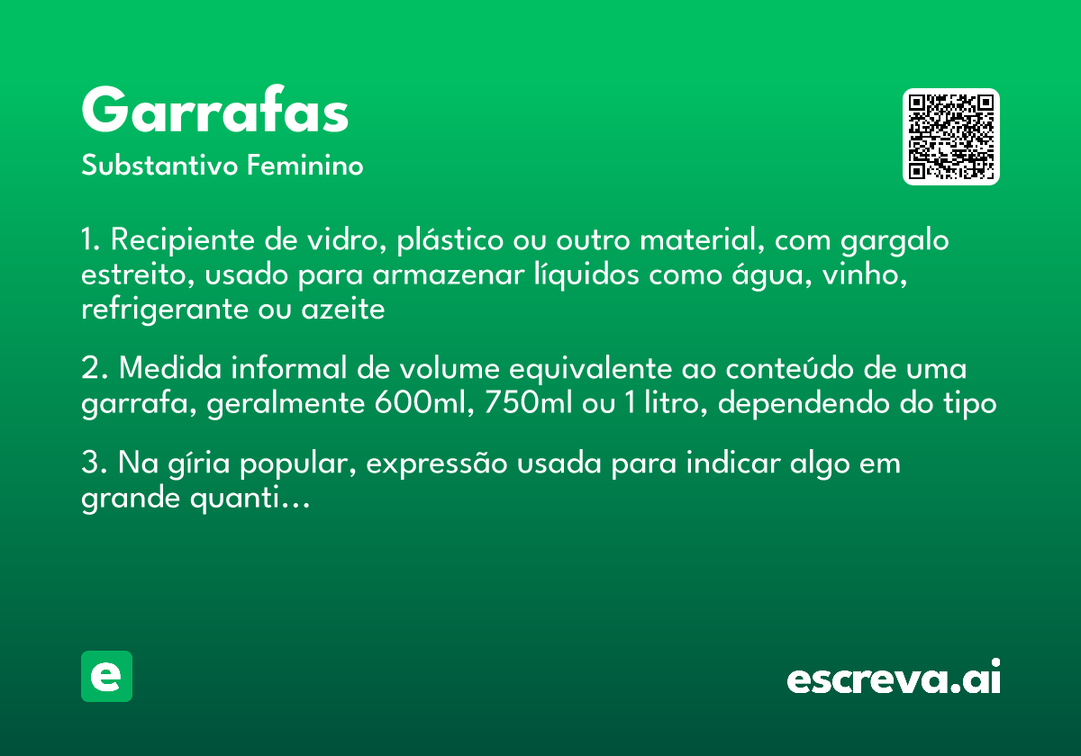 garrafas