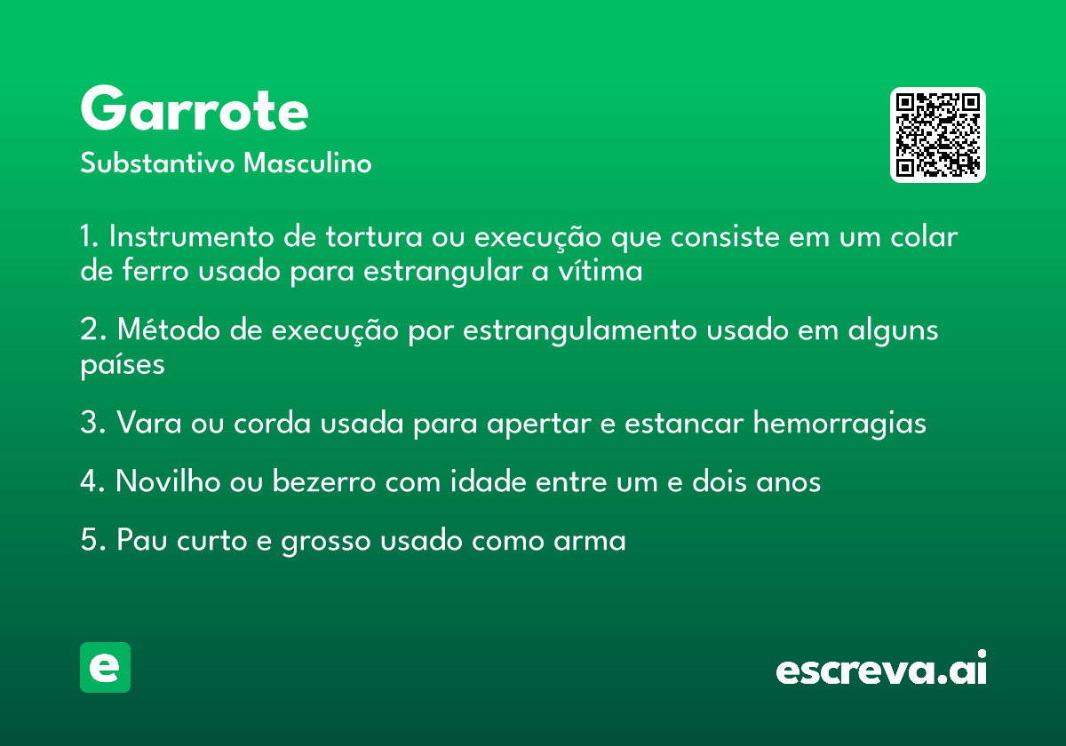 garrote