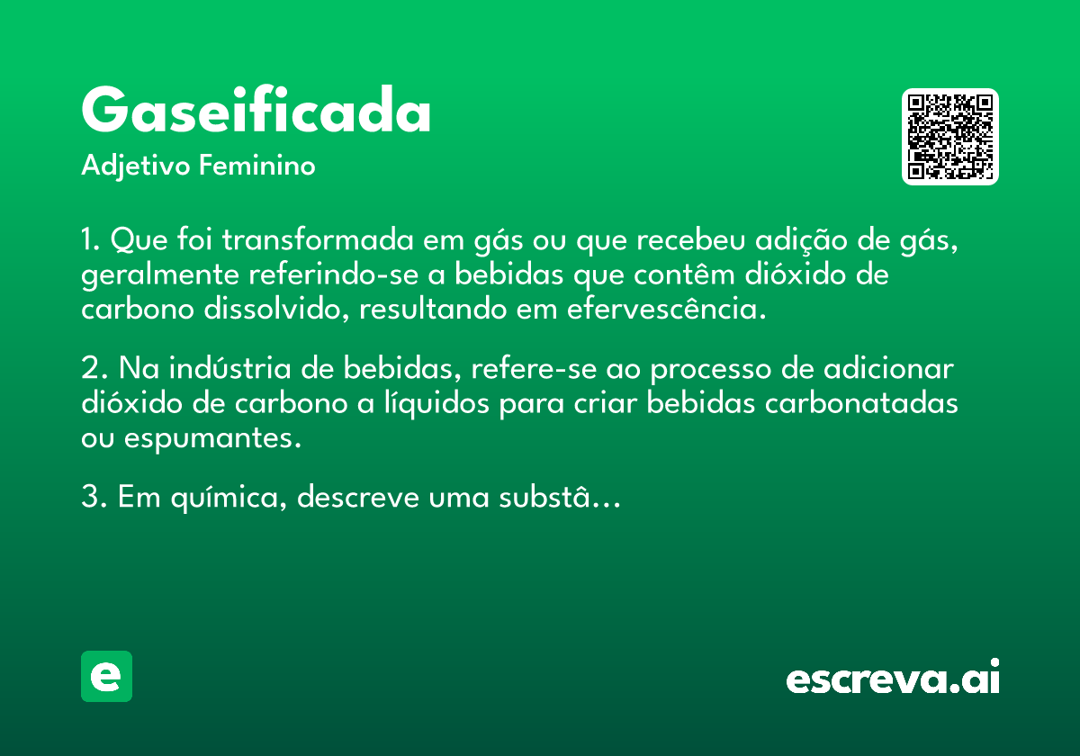 gaseificada