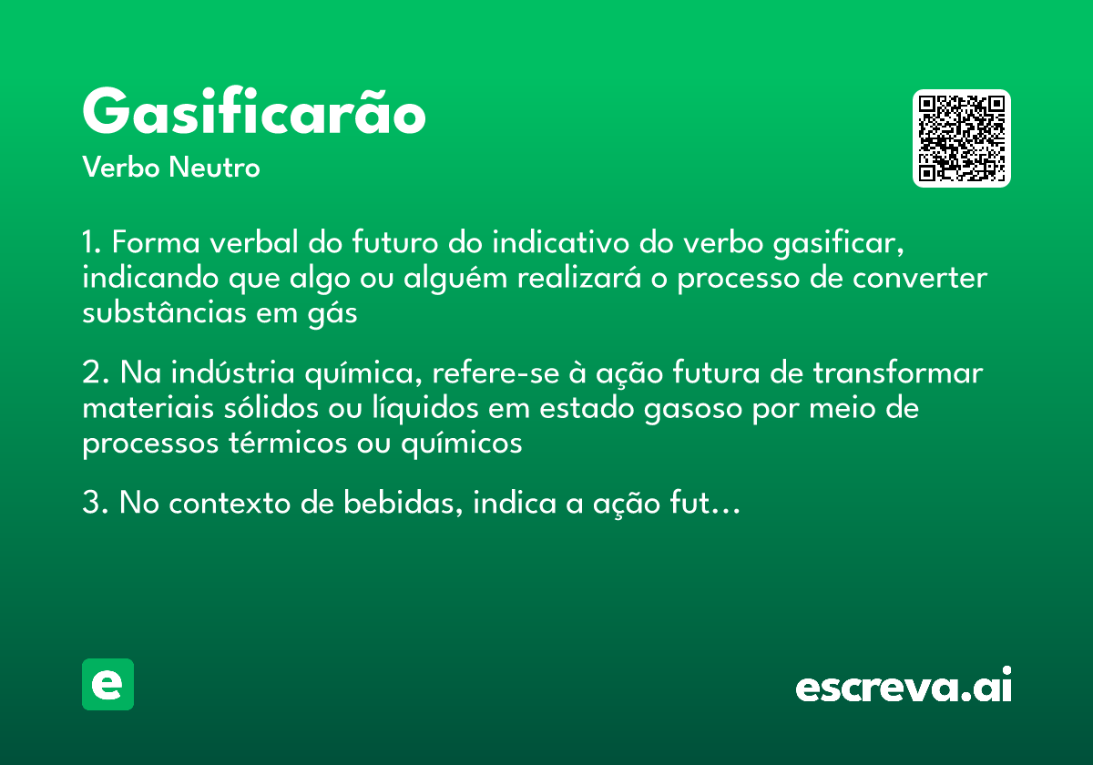 gasificarão