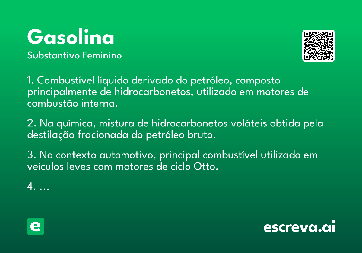 gasolina