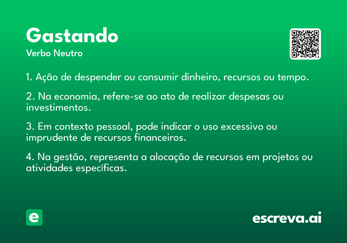 gastando