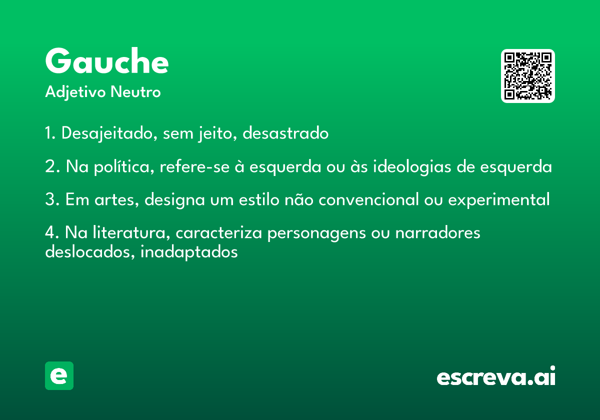gauche