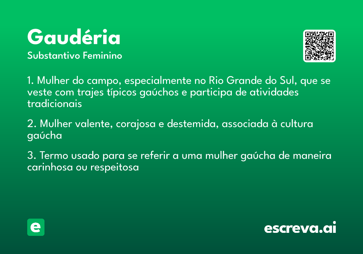 gaudéria