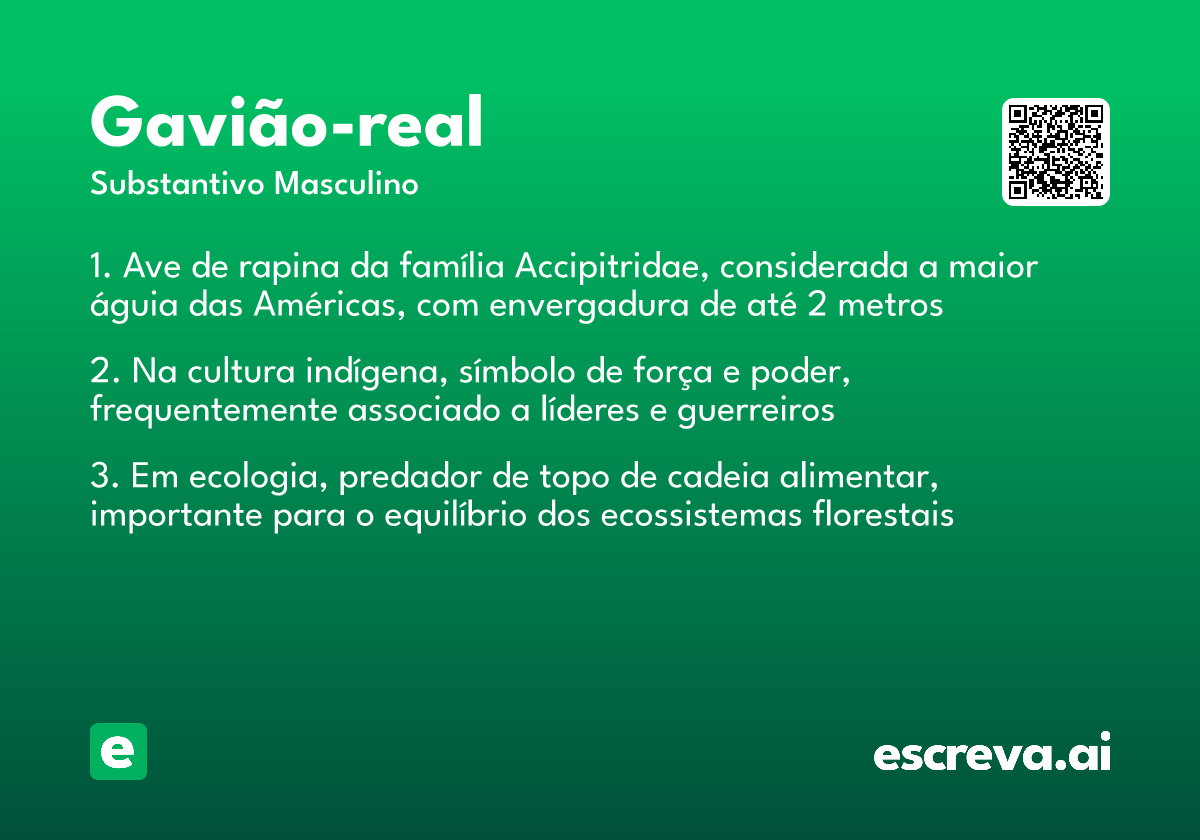 gavião-real