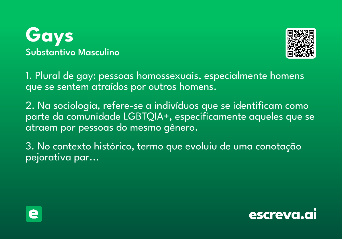 gays