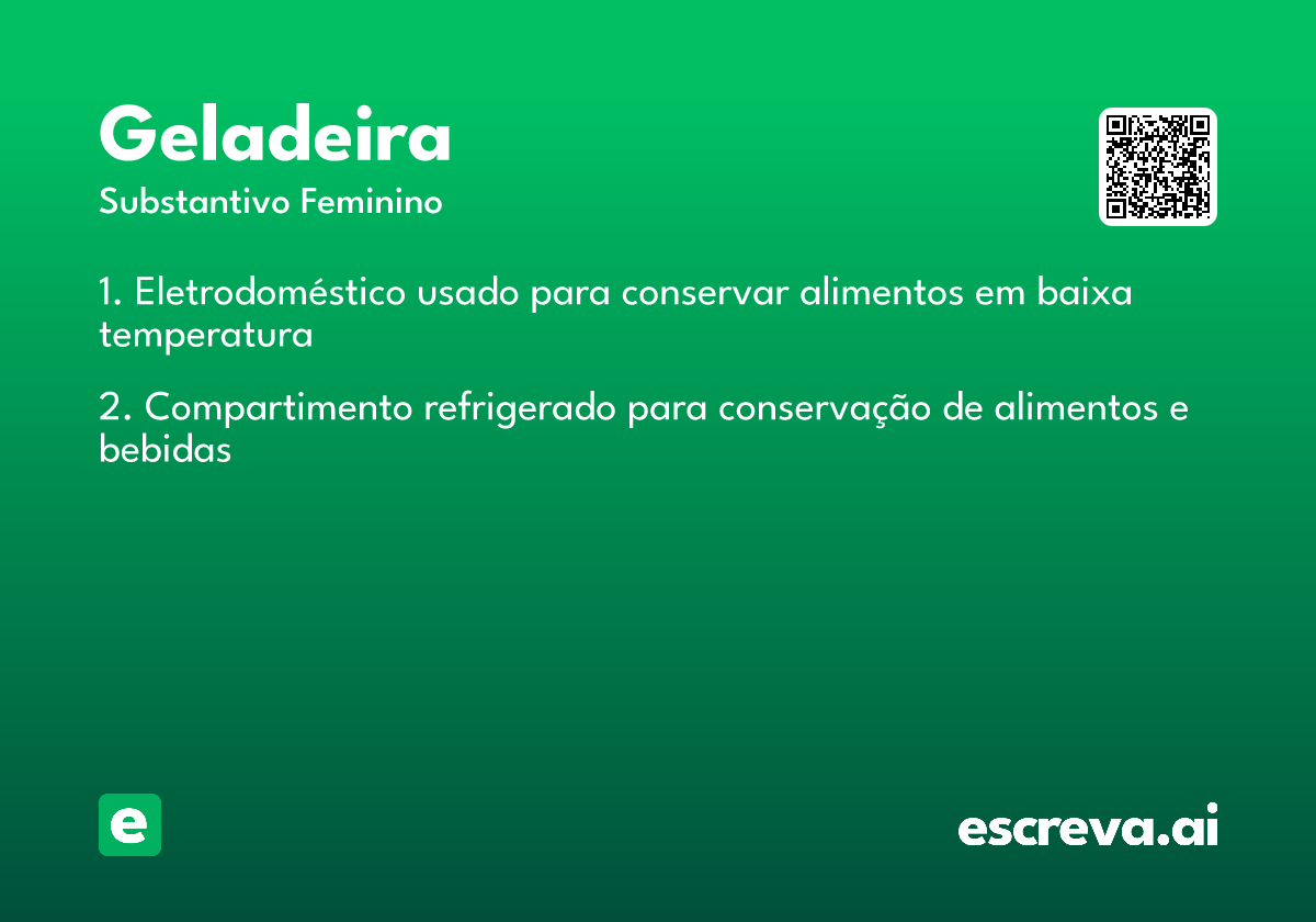 geladeira