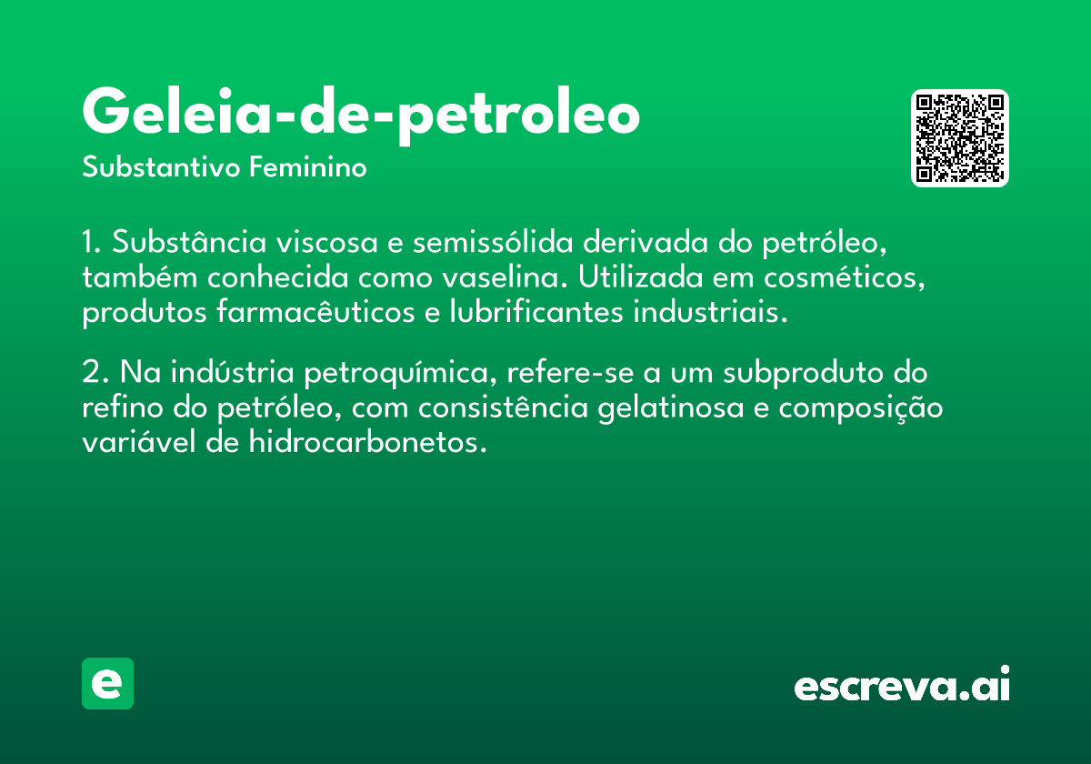 geleia-de-petroleo