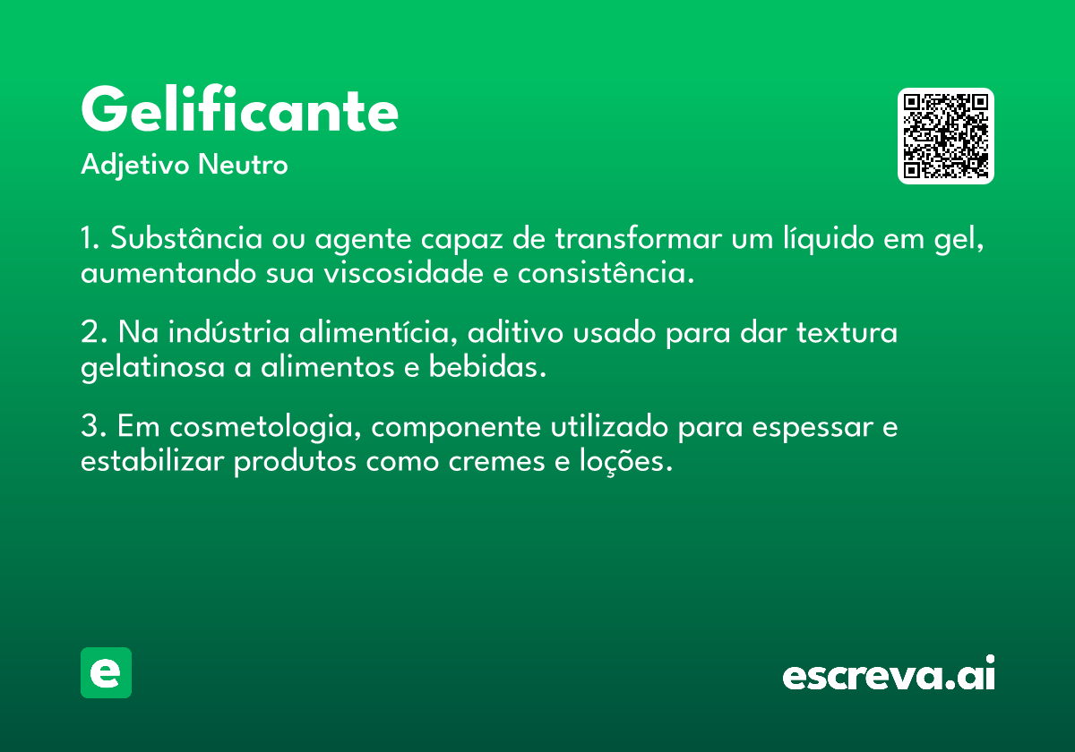 gelificante