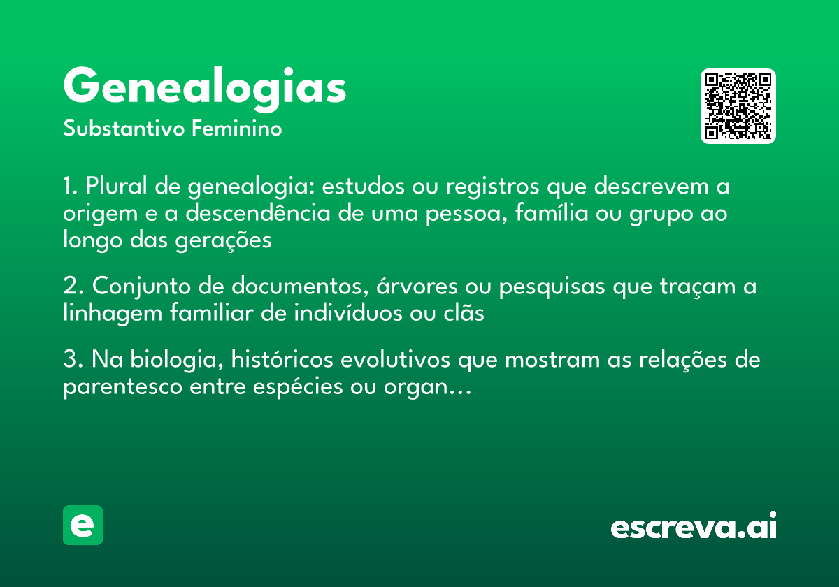 genealogias