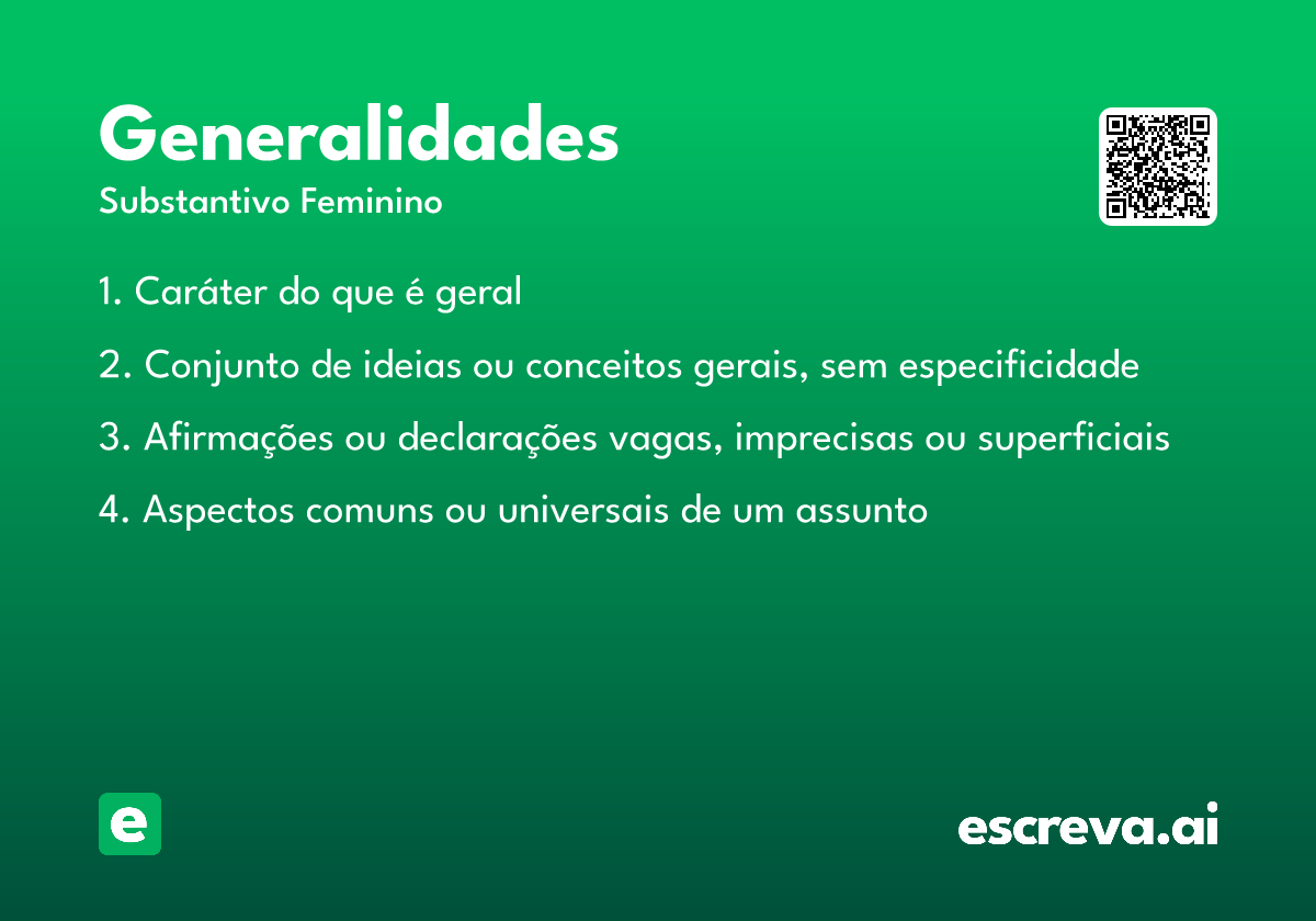 generalidades