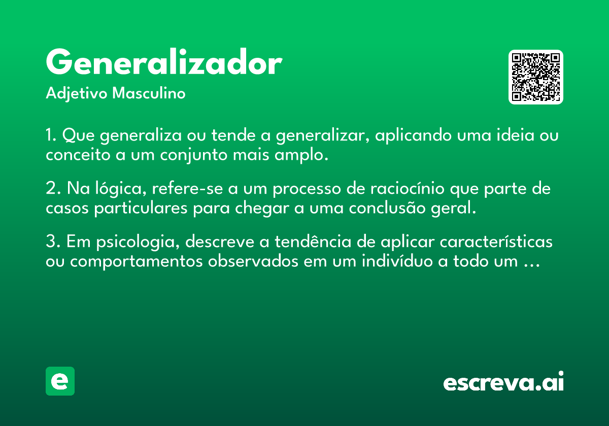 generalizador