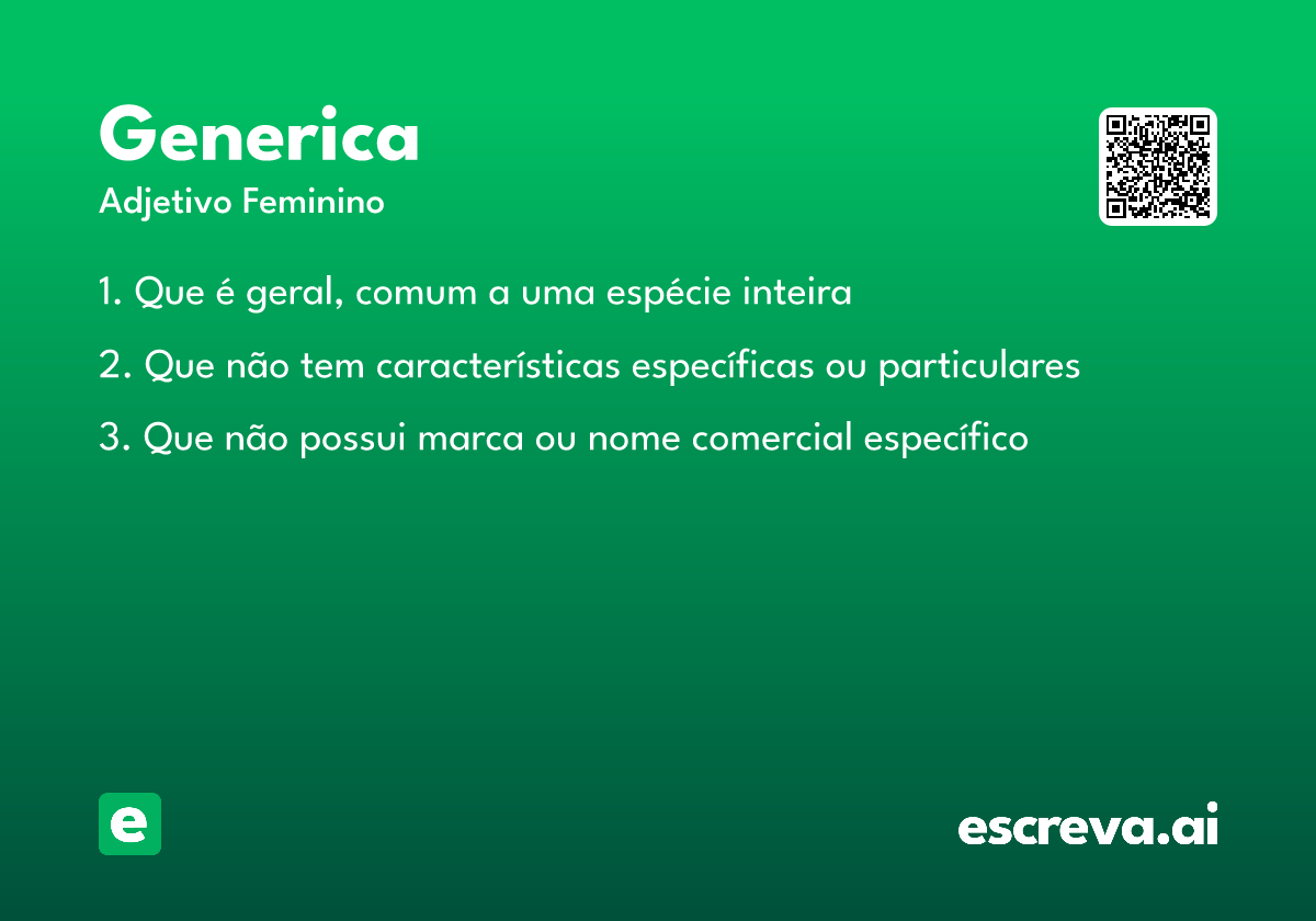 generica