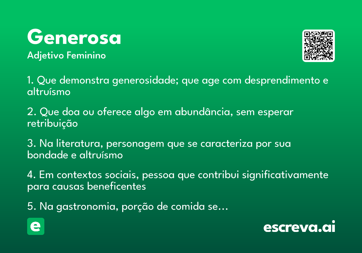 generosa