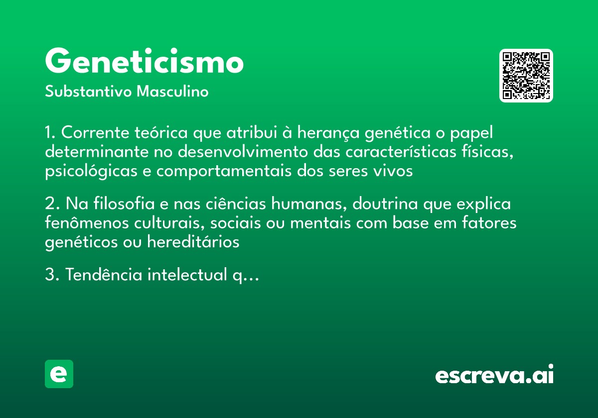 geneticismo