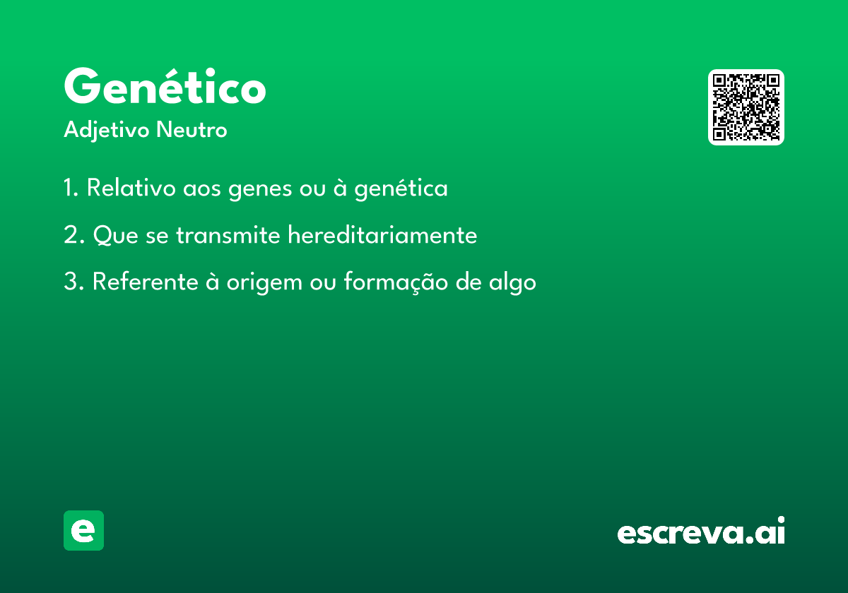 genético