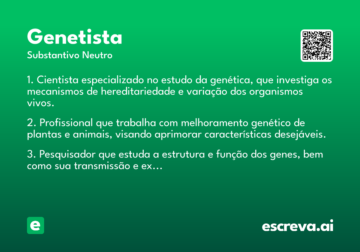 genetista