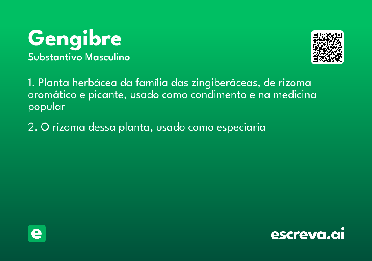 gengibre