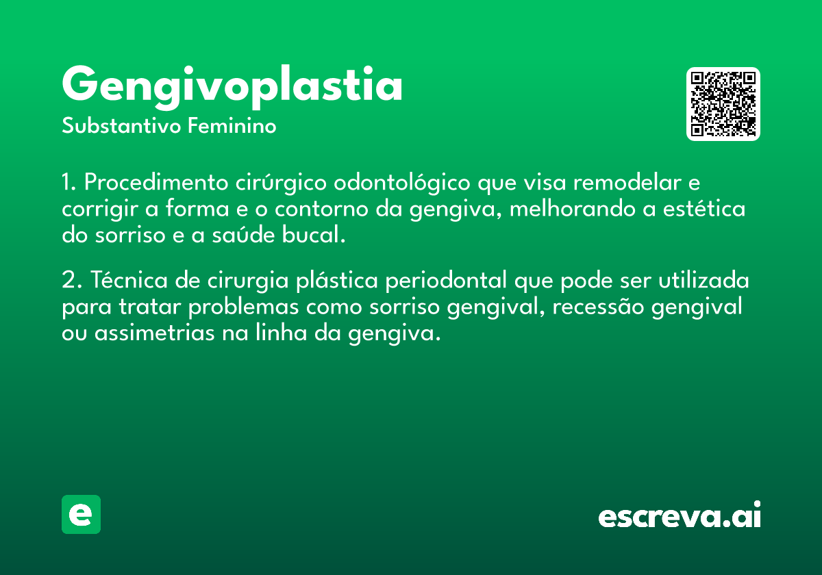 gengivoplastia