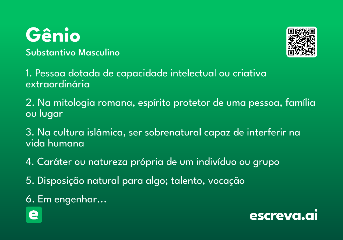 gênio