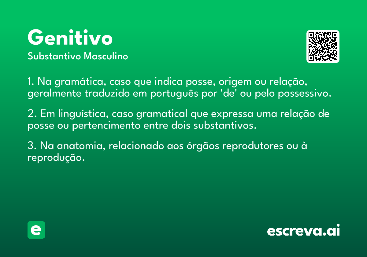 genitivo