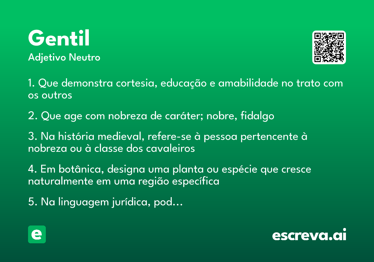 gentil