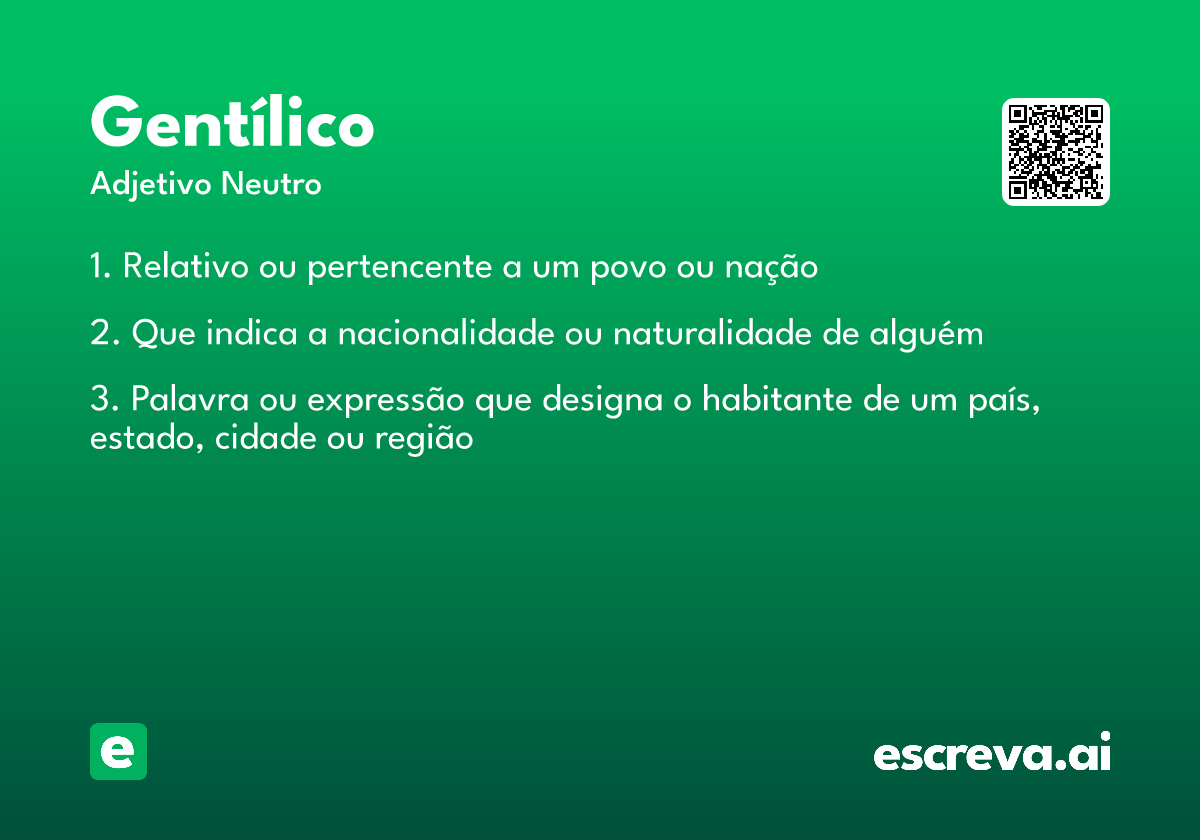 gentílico