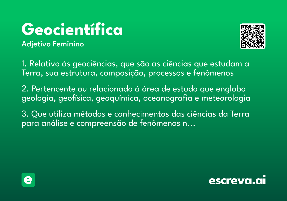 geocientífica