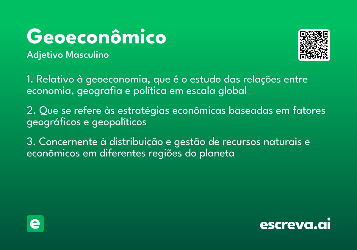 geoeconômico