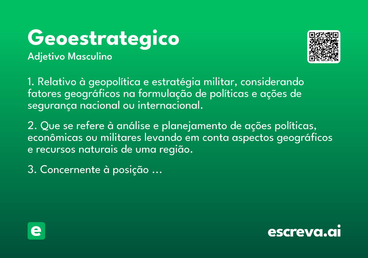 geoestrategico