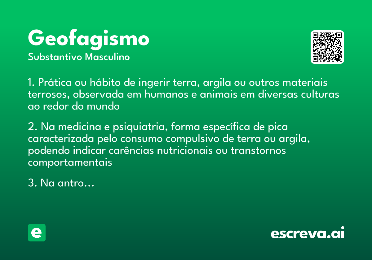 geofagismo