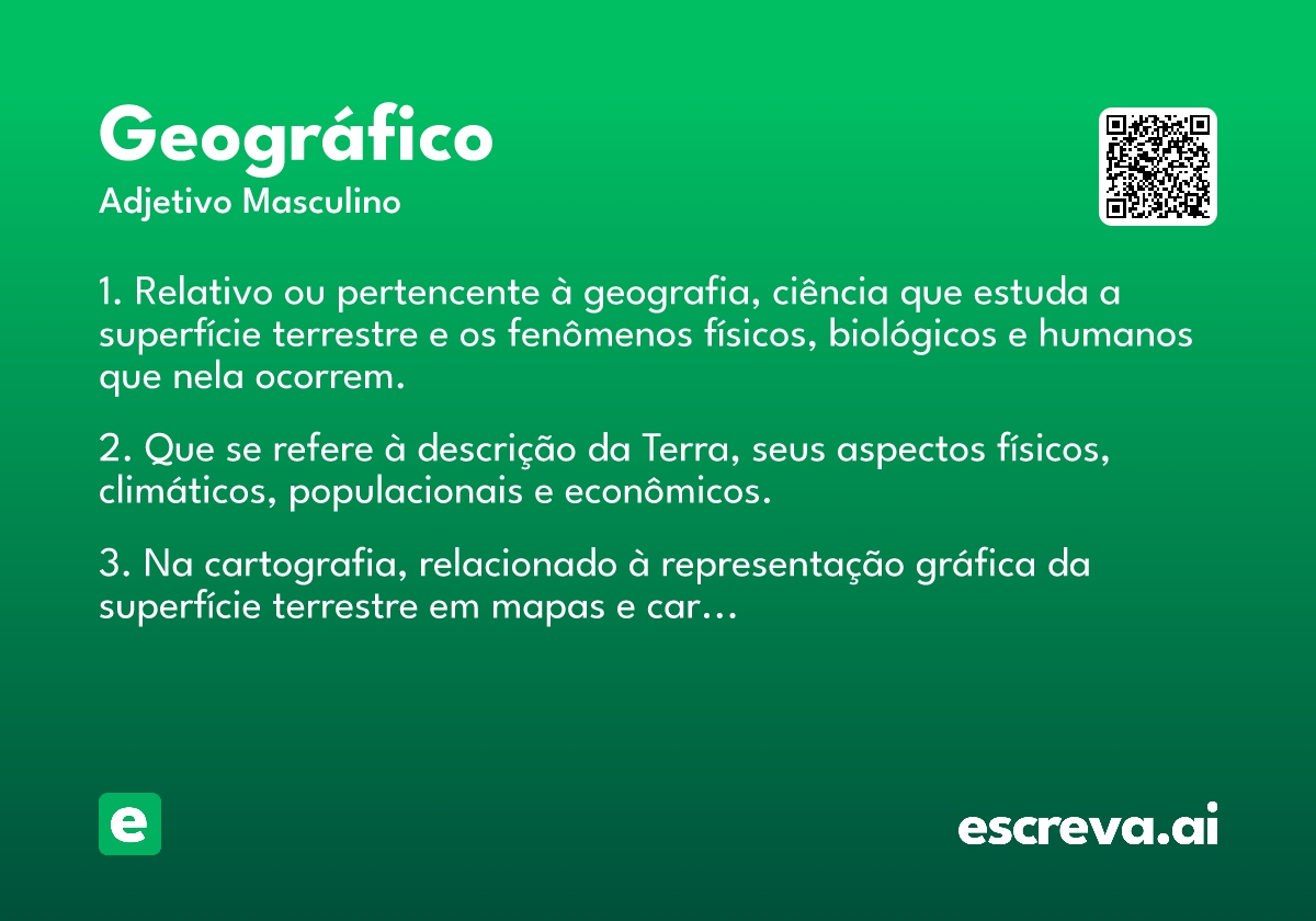 geográfico