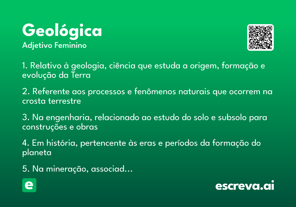 geológica